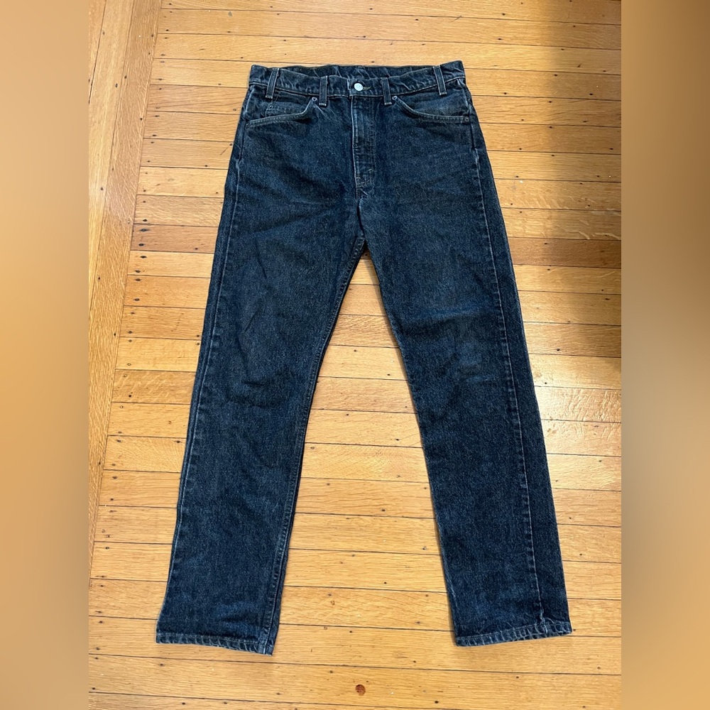 Levi's Orange Tab Black Jeans - 33x30